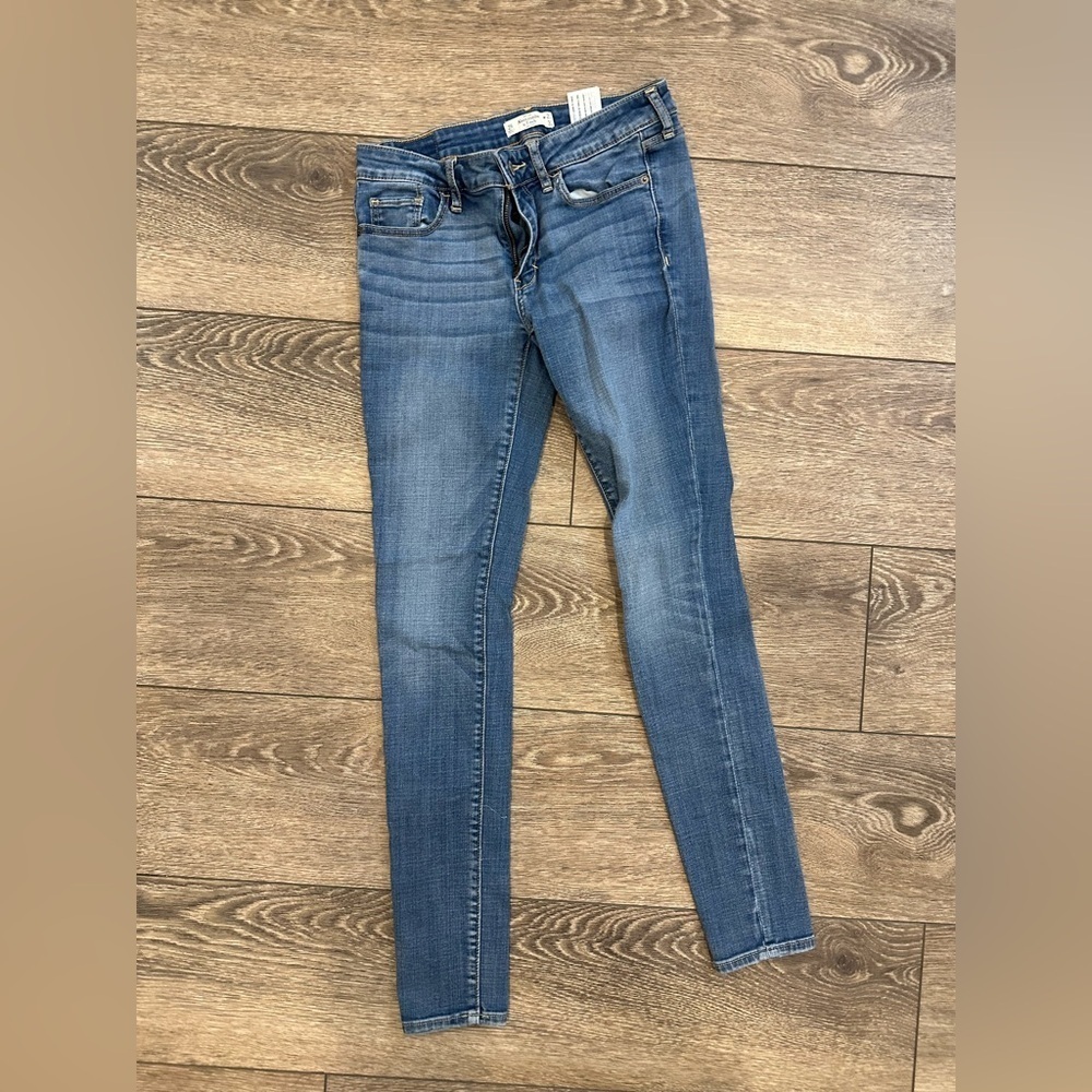 Abercrombie and Fitch New York 2R/31 Skinny Women's Blue Jeans